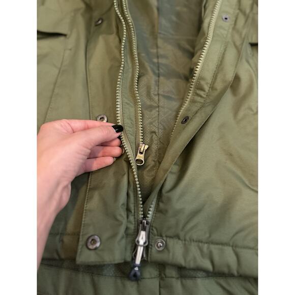 Gerry Ladies 3 in 1 Systems Rain Vest Jacket Size Small Green NO VEST - Picture 8 of 11